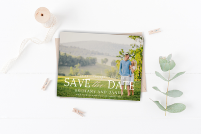 Mountain View Save The Date Magnet
