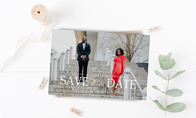 Two Hot Save The Date Magnet