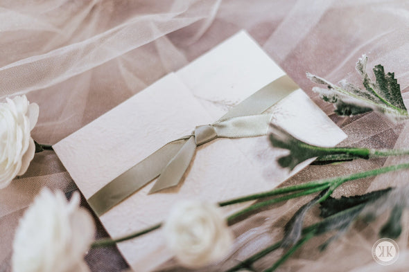Earthy Wrapped Invitation